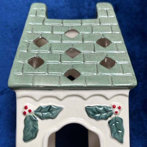 Lenox Winter Greetings Birdhouse Votive Tea Light Candle Holder Discontinued! - Picture 11 of 14